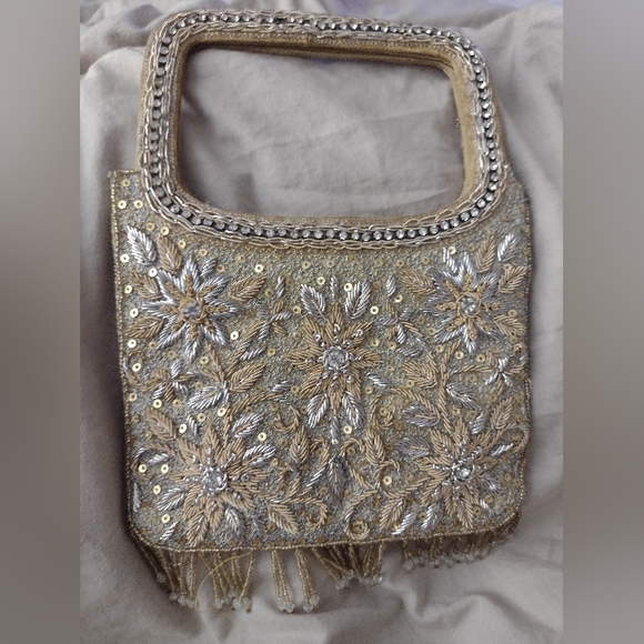 Gold and silver purse - Picture 3 of 3